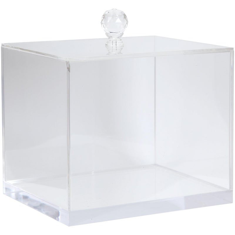 ForPro Premium Pure  Simple XL Facial Towel Acrylic Holder Holds 50 Pure  Simple XL Facial Towels Disposable Makeup Remover Dry Wipe Holder